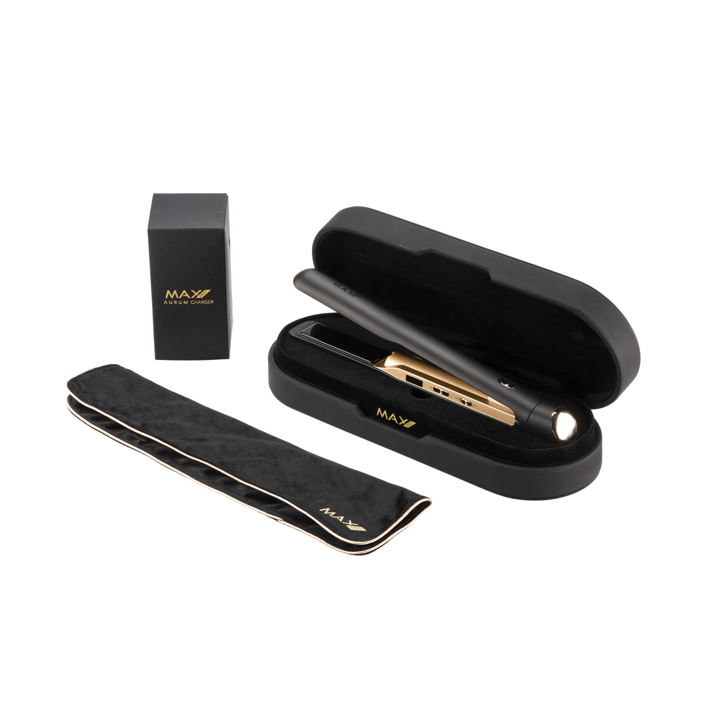 Max Pro Aurum Cordless Straightener