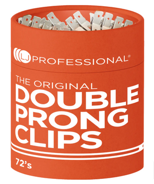 LJ Professional Double Prong Curl Clips