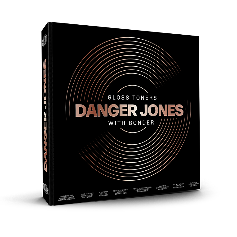 Danger Jones Gloss Toner Color Book Trade Hair Supplies