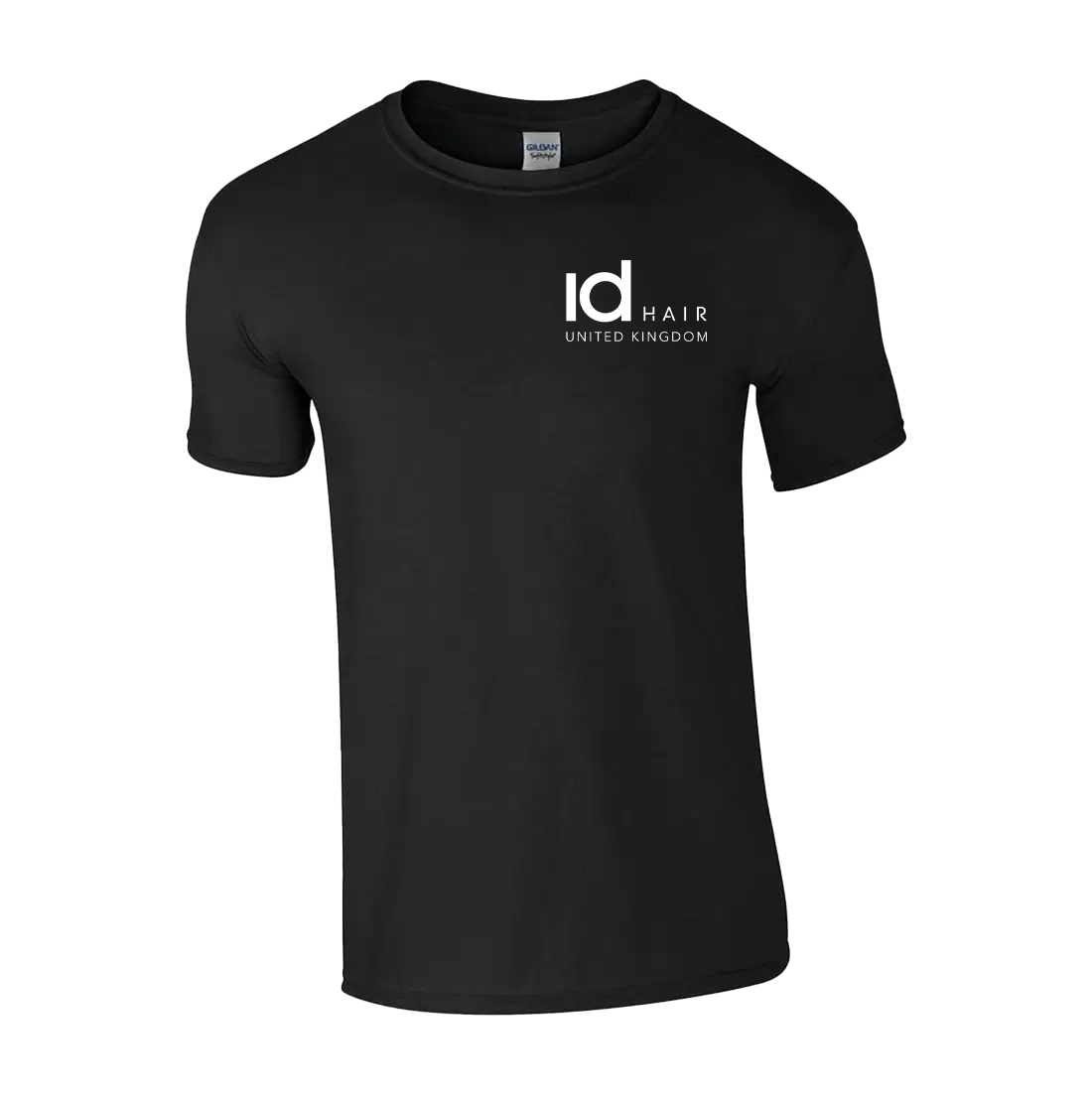IdHAIR UK Official Black T.Shirt - Extra Large
