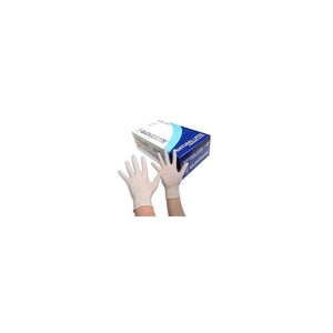 Latex Disposable Powdered Gloves Box 100 - Large