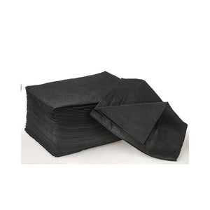 HAIRTOOLS HairTools Disposable Black Salon Towels 50pk