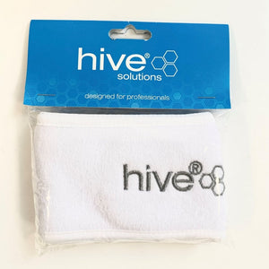 HIVE OF BEAUTY Hive Branded White Spa Headband