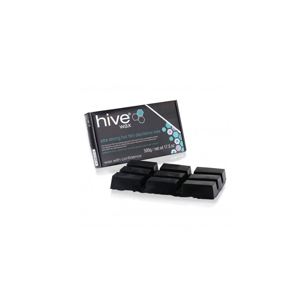 HIVE OF BEAUTY Xtra Strong Hot Film Depilatory Wax 500g