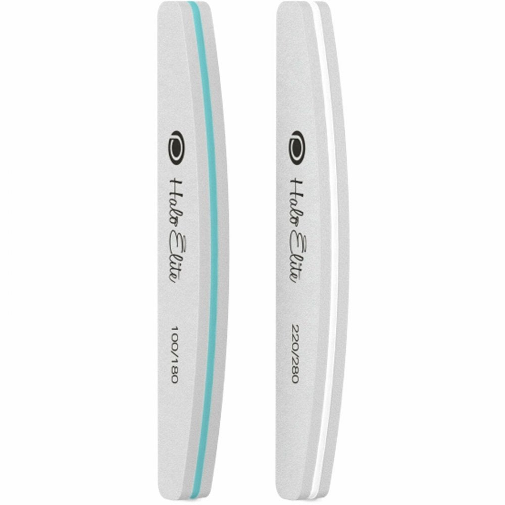 PURE NAILS Halo Elite Buffer File 100/180 & 220/280 Duo Mixed Pack