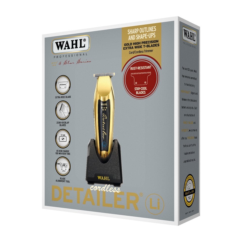 WAHL 5 Star Cordless Gold Detailer