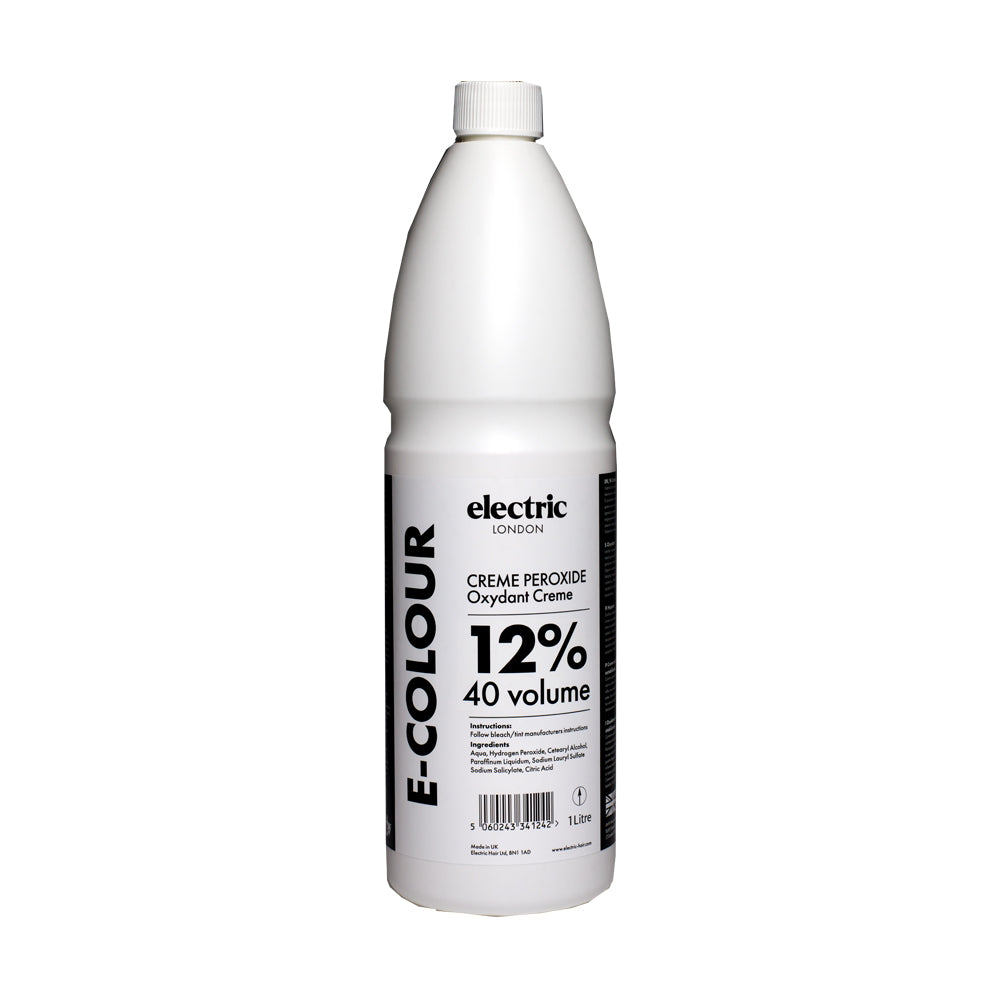 E-COLOUR 40 Vol 12% CREAM PEROXIDE 1L