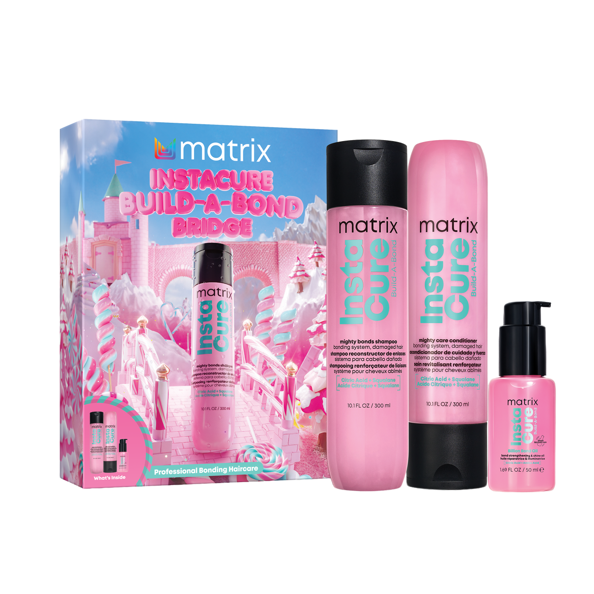 Matrix InstaCure Build-A-Bond Bridge Christmas Gift Set