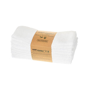 HairTools Microfibre bleach proof towels per doz - White