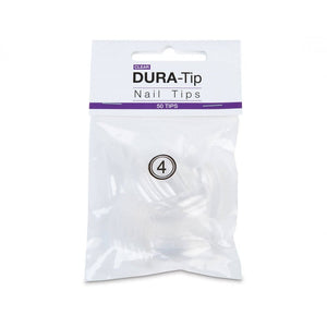 NSI Dura Tips Clear  (50 Tips) - Size 4