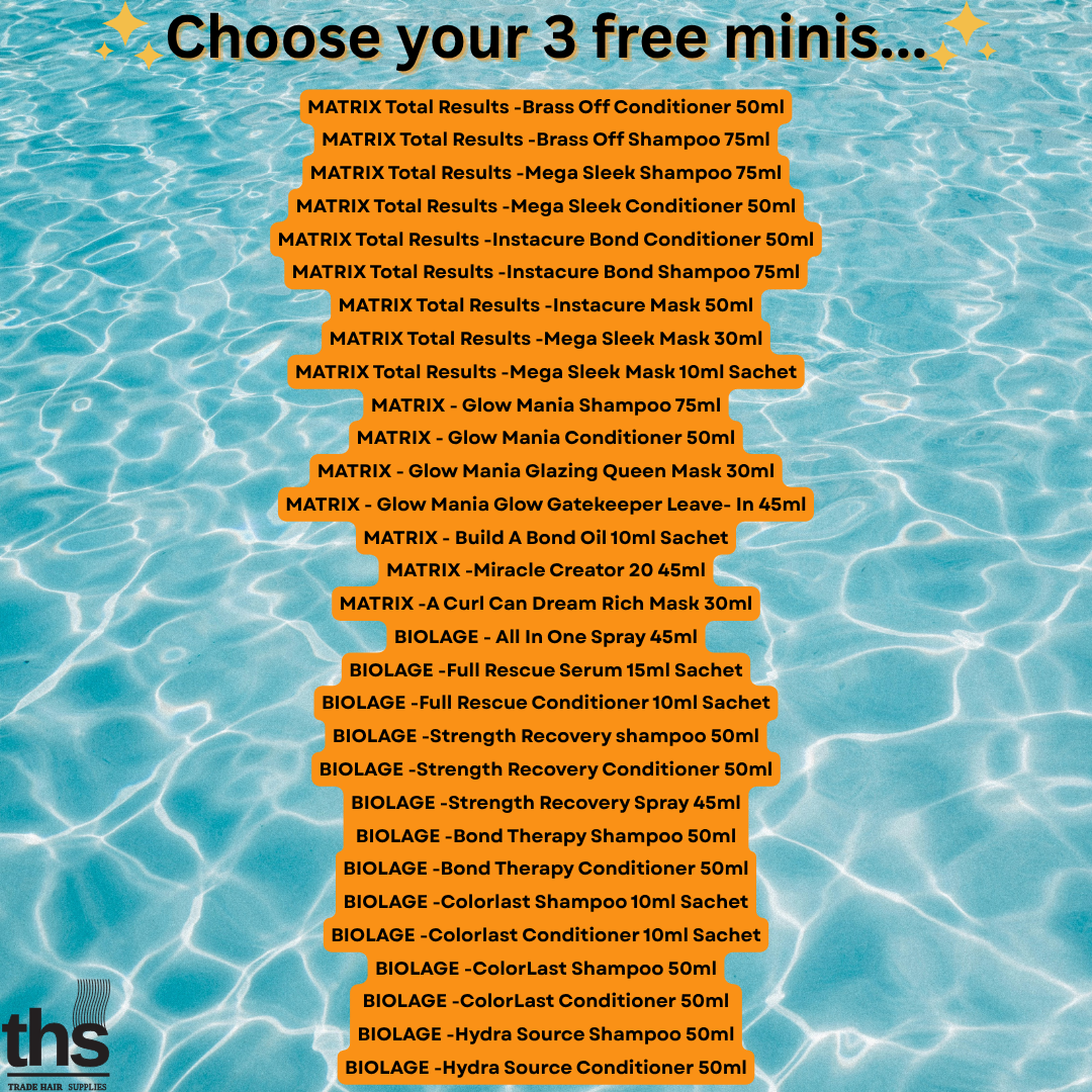 Summer Travel Bag + FREE Haircare Minis
