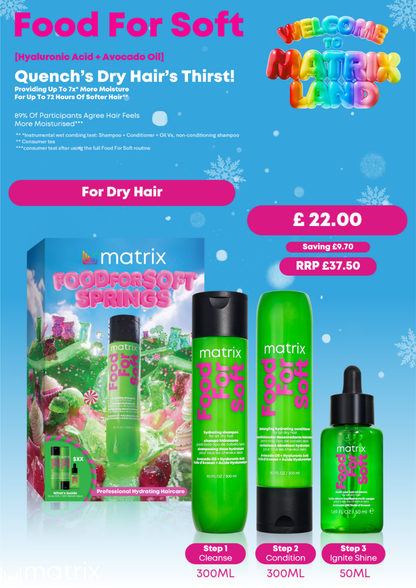 Matrix Food For Soft Springs Christmas Gift Set