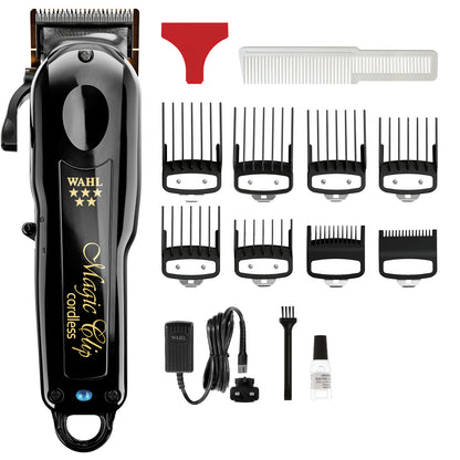 Wahl 5* Cordless Black Magic Clip Clipper
