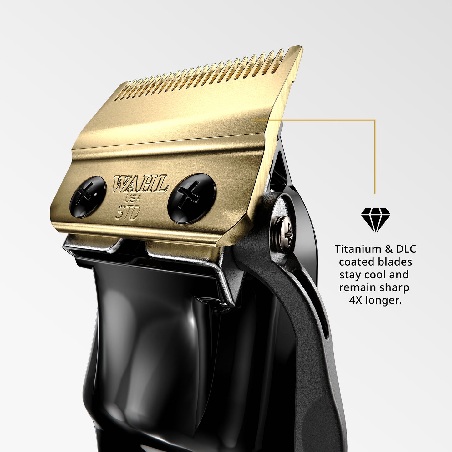 Wahl 5* Cordless Black Magic Clip Clipper