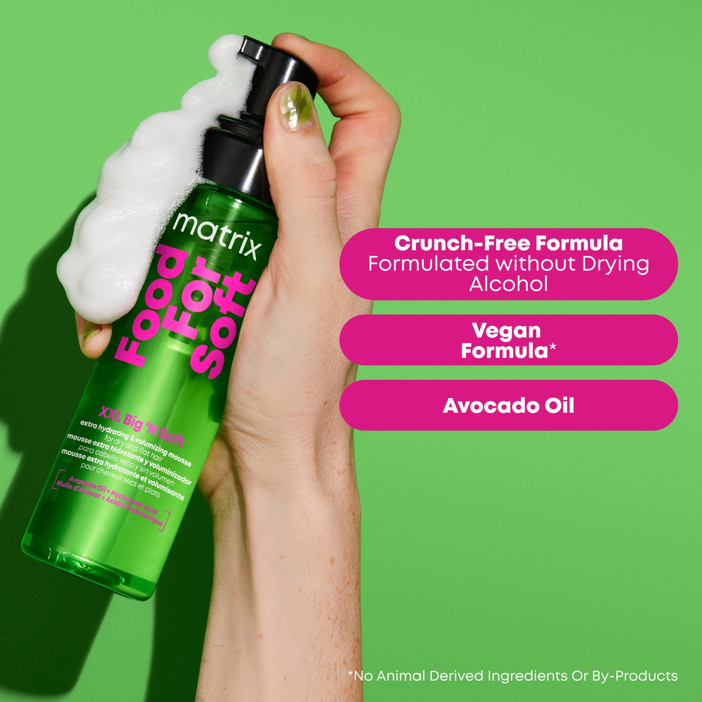Food For Soft XXL Big 'N Soft Extra Hydrating & Volumizing Mousse