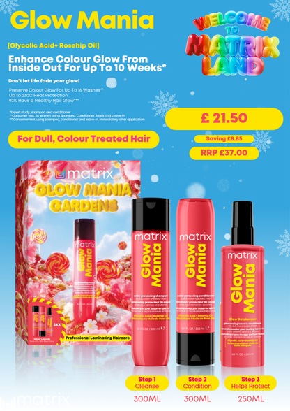 Matrix Glow Mania Gardens Christmas Gift Set