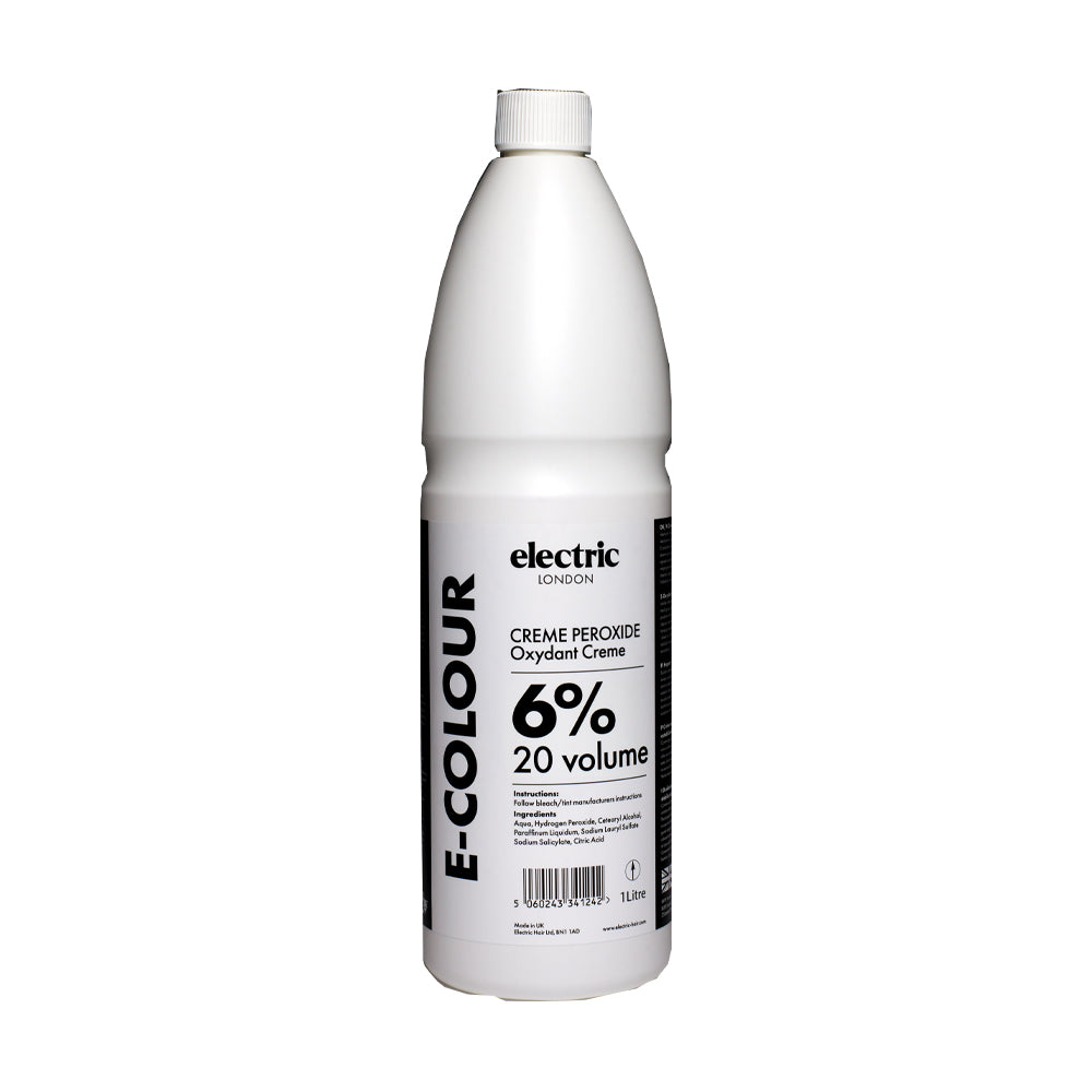 E-COLOUR 20 Vol 6% CREAM PEROXIDE 1L