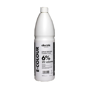 E-COLOUR 20 Vol 6% CREAM PEROXIDE 1L