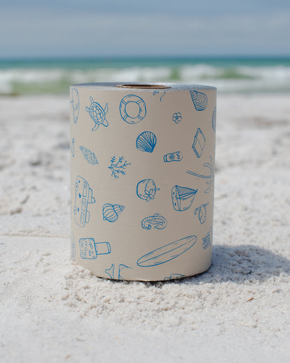 Framar Beach Bum Embossed Foil Roll
