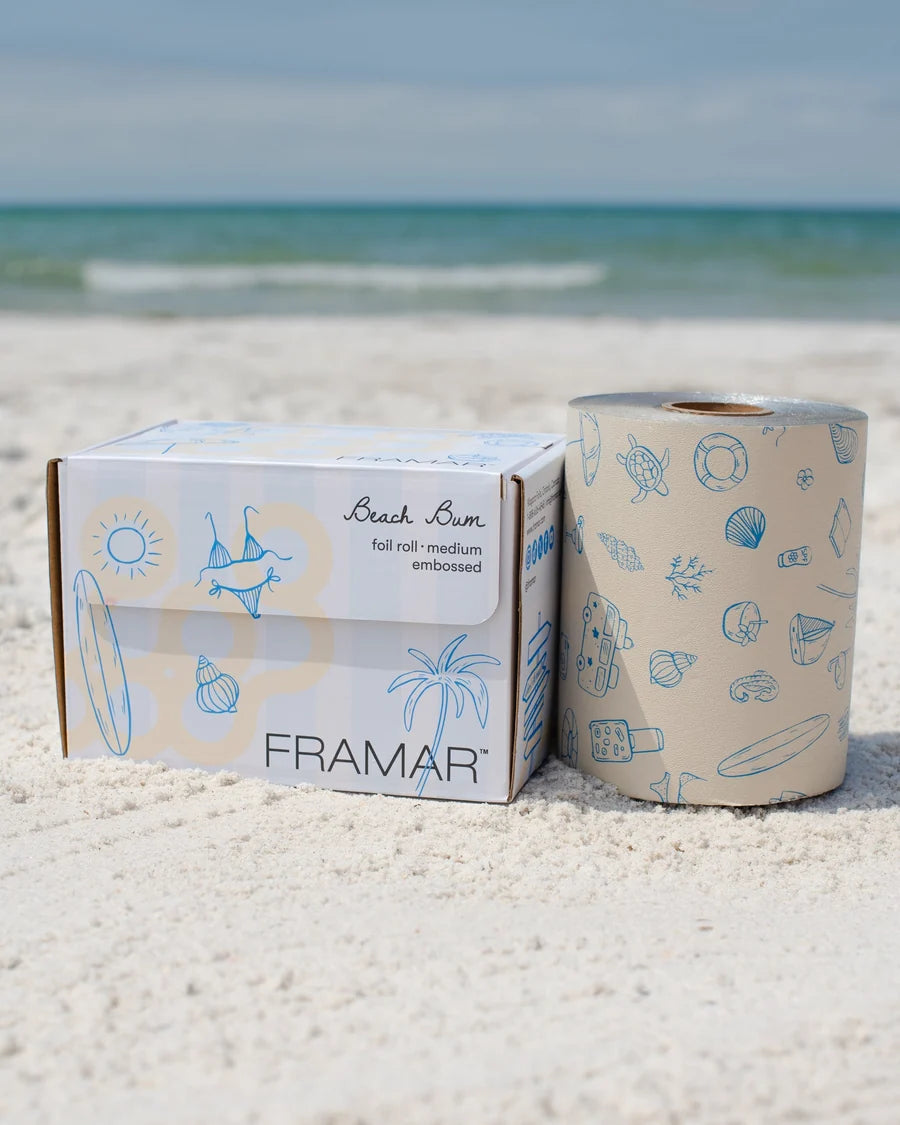 Framar Beach Bum Embossed Foil Roll
