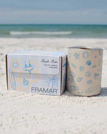 Framar Beach Bum Embossed Foil Roll