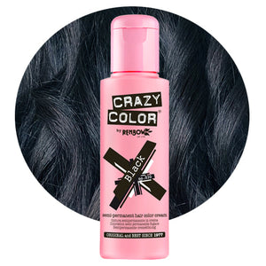Crazy Color Hair Colour Creme 100ml - 30 Black