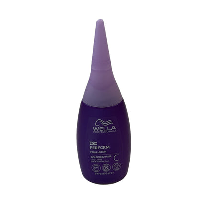 Wella Perform Perm Lotion 75ml for Coloured Hair