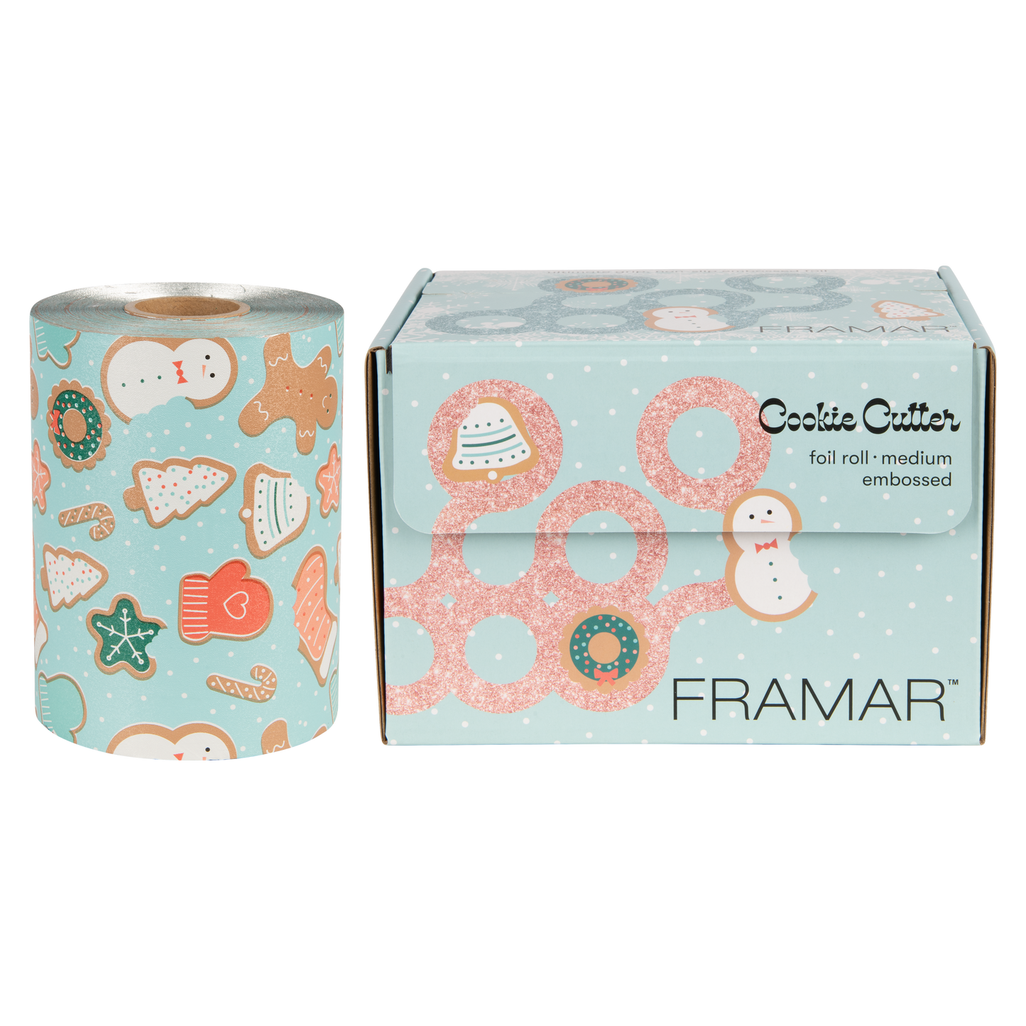 Framar Cookie Cutter Embossed Foil Roll