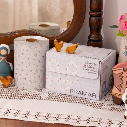 Framar Country Charm - Embossed Foil Roll 320 ft.