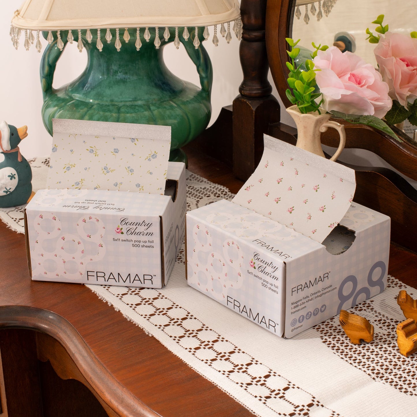 Framar Country Charm - 5x11 Pop Up Foil 500 Sheets