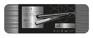 Diva Ultra-Fast Titanium Styler Piano Black