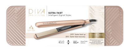Diva Ultra Fast Intelligent Digital Styler Rose Gold