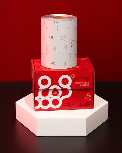Framar Get Lucky Embossed Roll