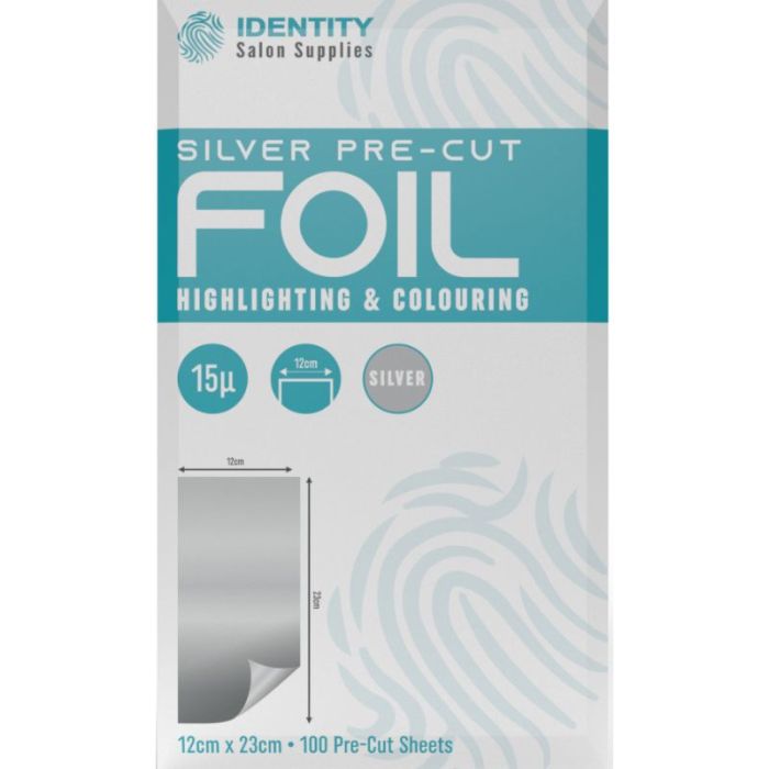 Identity 100 Silver Pre-Cut Foil Sheets