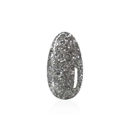 Halo Gel Polish Plus 12ml Black Sparkle