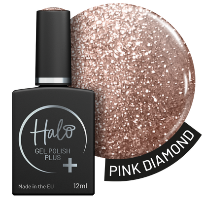 Halo Gel Polish Plus 12ml Pink Diamond