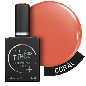 Halo Gel Polish Plus 12ml Coral