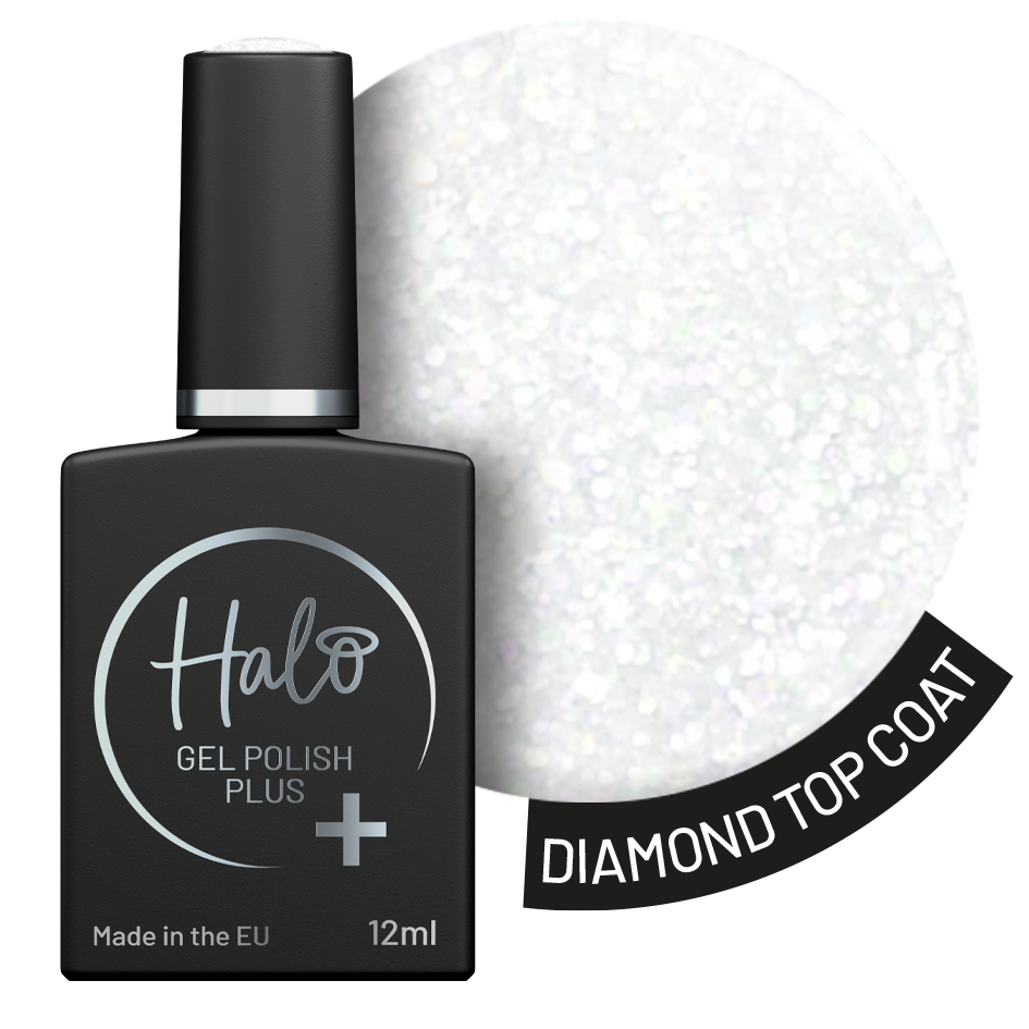 Halo Gel Polish Plus 12ml Diamond Top Coat