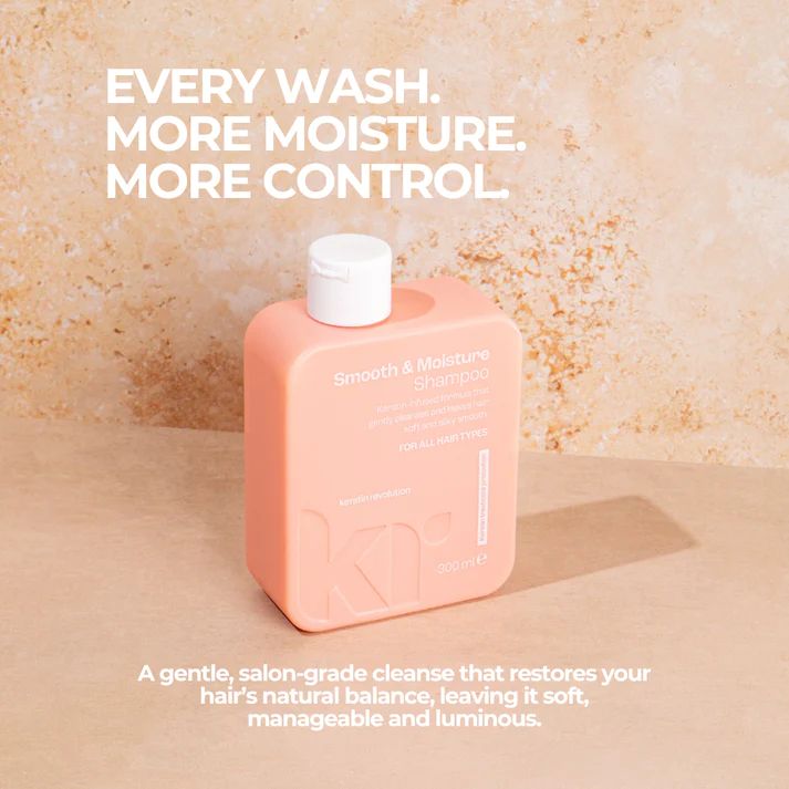 Keratin Revolution Smooth & Moisture Shampoo 300ml