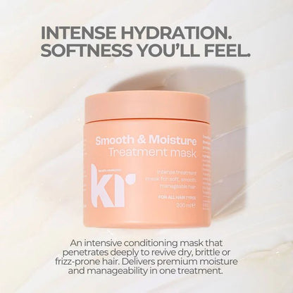 Keratin Revolution Smooth & Moisture Treatment Mask 200ml