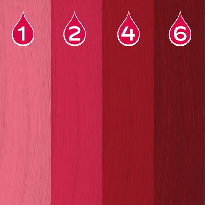 Crazy Color Power Pigment Drops 30ml - Red