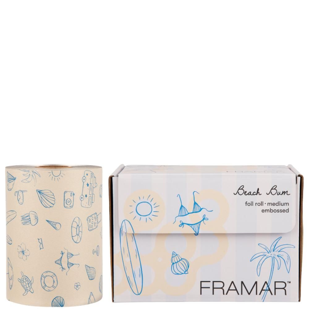 Framar Beach Bum Embossed Foil Roll