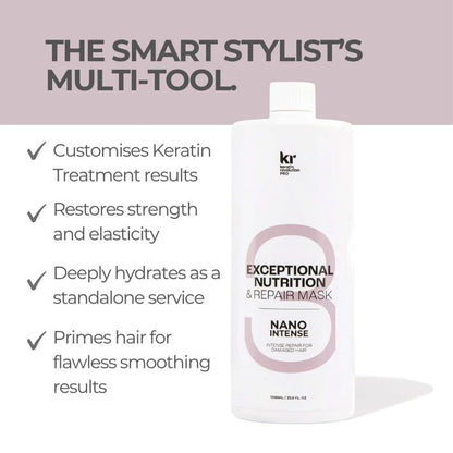 Keratin Revolution Nano Intense Nutrition + Repair Mask 1000ml
