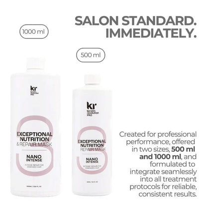 Keratin Revolution Nano Intense Nutrition + Repair Mask 1000ml