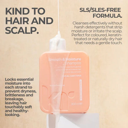 Keratin Revolution Smooth & Moisture Shampoo 300ml