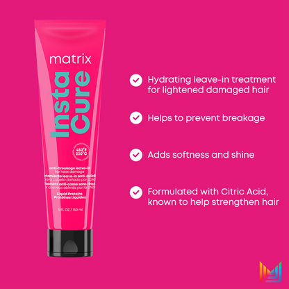Matrix Insta Cure Anti-breakage Leave-in for Heat Damaged Hair 150ml