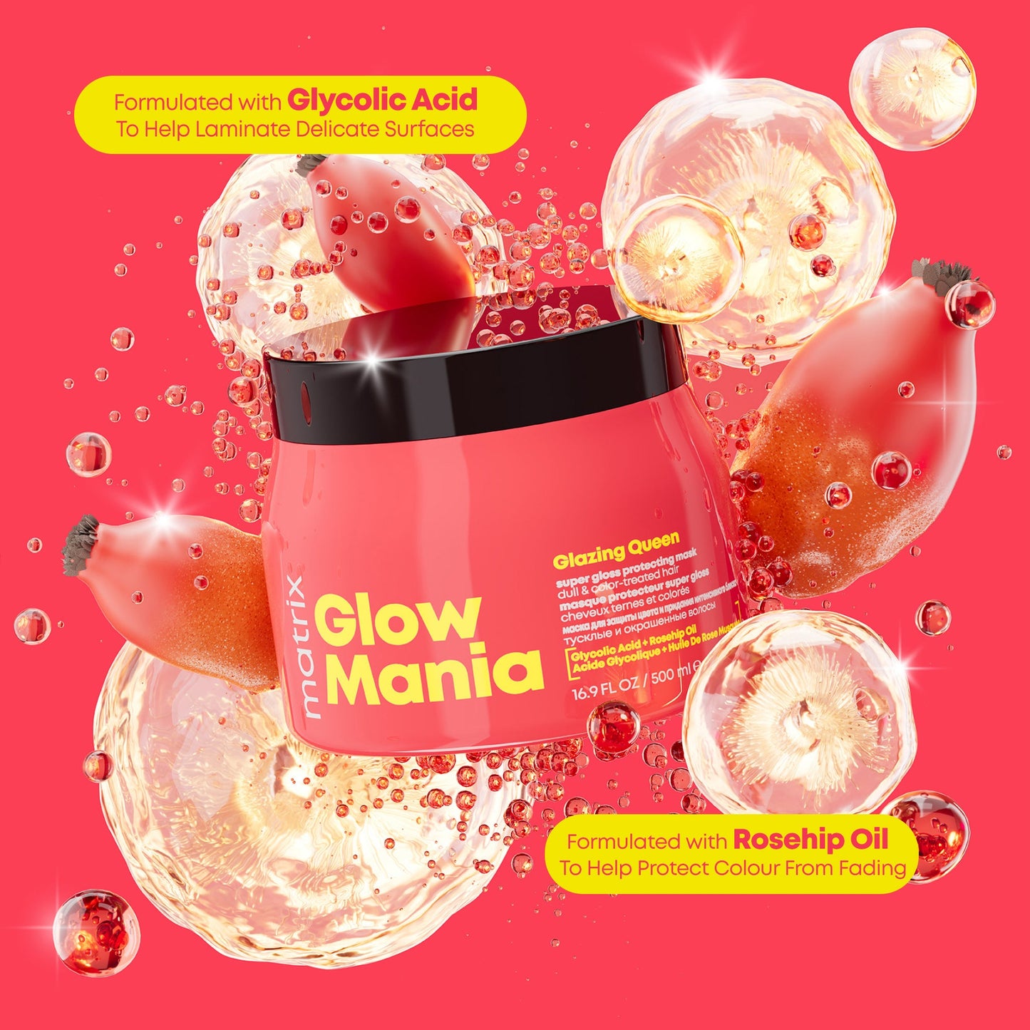 Glow Mania Glazing Queen Mask 500ml