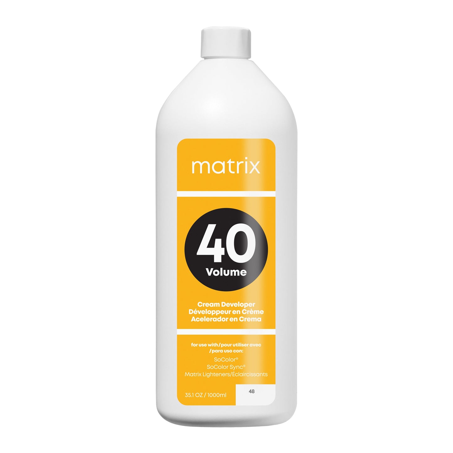 Matrix Cream 40 Vol Developer 1000ml