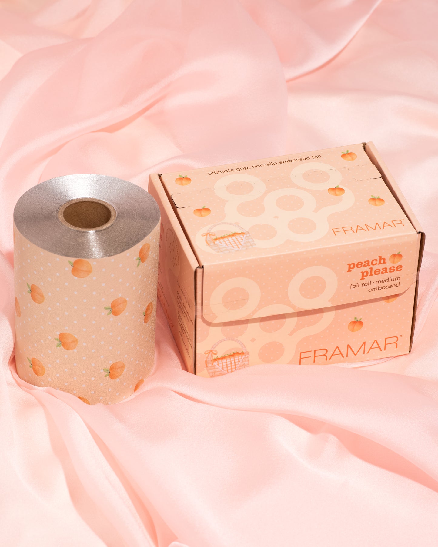 Framar Peach Please 320ft Embossed Roll