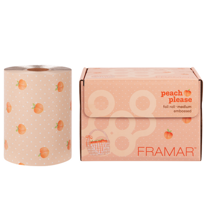 Framar Peach Please 320ft Embossed Roll
